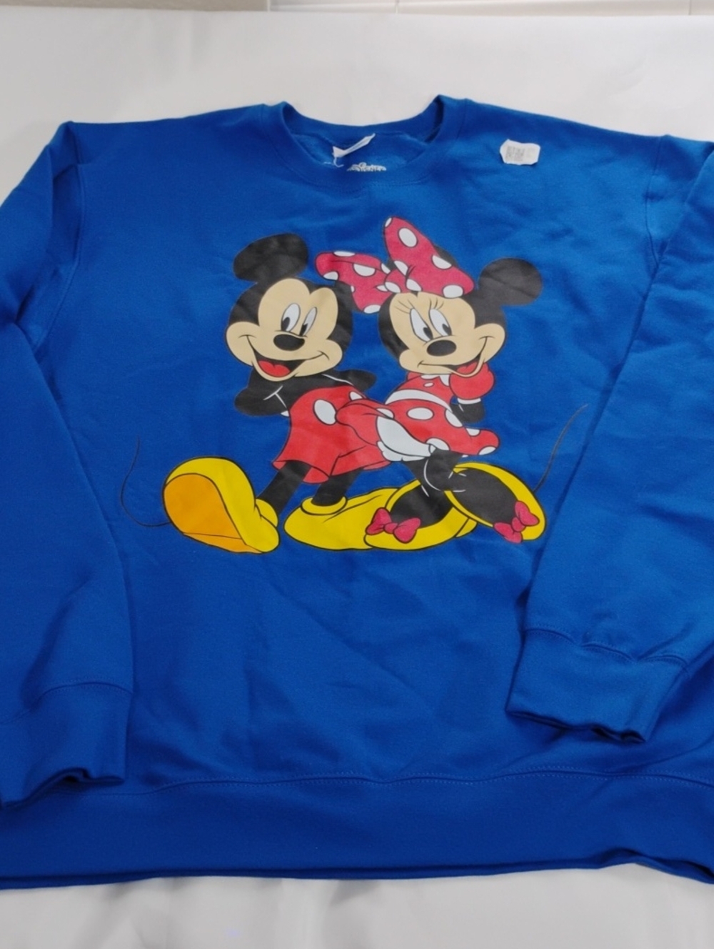 Disney Kids Blue Mickey & Minnie Graphic Sweatshirt